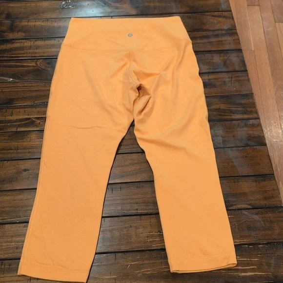 Lululemon Align High Rise Crop Leggings Mango Dream - Picture 9 of 9